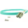 BlueOptics LC-SC multimode OM3 duplex valokuitu-patch-kaapeli, LC-UPC/SC-UPC, 5 m, beige (Corning 055702K512000005M -yhteensopiva)
