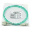 BlueOptics LC-SC multimode OM3 duplex valokuitu-patch-kaapeli, LC-UPC/SC-UPC, 10 m, beige (Corning 055702K512000010M -yhteensopiva)