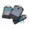 TROIKA Black Packing Cubes pakkauskuutiot-puristuspussisarja, BBL56/BK