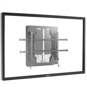 Chief Medium Fusion dynaaminen korkeussäädettävä seinäteline, 60 kg, 200 x 200 mm, 800 x 400 mm, 0 - 400 mm