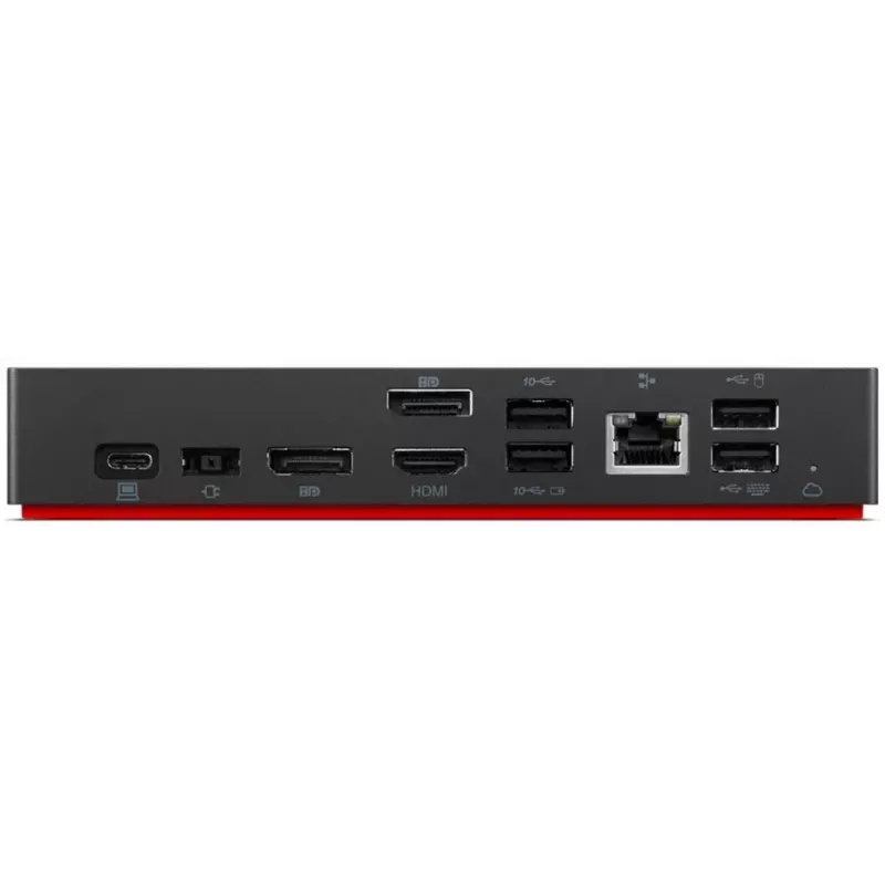 Telakointiasema Lenovo ThinkPad Universal Thunderbolt 4 johdollinen musta