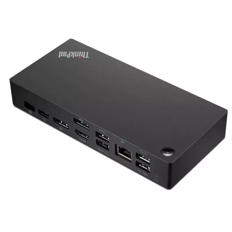 Telakointiasema Lenovo ThinkPad Universal Thunderbolt 4 johdollinen musta