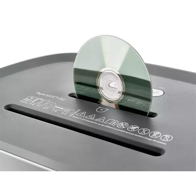 Dahle PS 240 -paperisilppuri, ristileikkaus