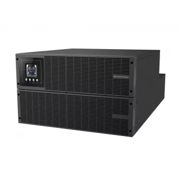 Conceptronic ZEUS51E6K 6000VA 6000W Online Rack/Tower UPS, kaksoismuunnin (Online), 6 kVA, 6000 W, sini, 80 V, 300 V