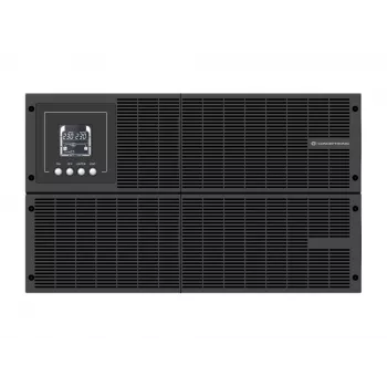 Conceptronic ZEUS51E6K 6000VA 6000W Online Rack/Tower UPS, kaksoismuunnin (Online), 6 kVA, 6000 W, sini, 80 V, 300 V