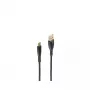 USB-kaapeli ShiverPeaks BS20-71025 1 m USB 2.0 USB A USB C musta
