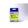 Epson tarrakasetti fluoresoiva LK-4YBF musta/keltainen 12 mm (9 m)