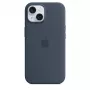 Silikonikotelo Apple iPhone 15 MagSafe Storm Blue