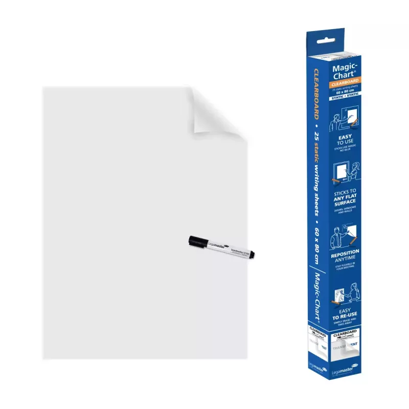 Clearboard-kalvo Legamaster Magic-Chart 60x80cm