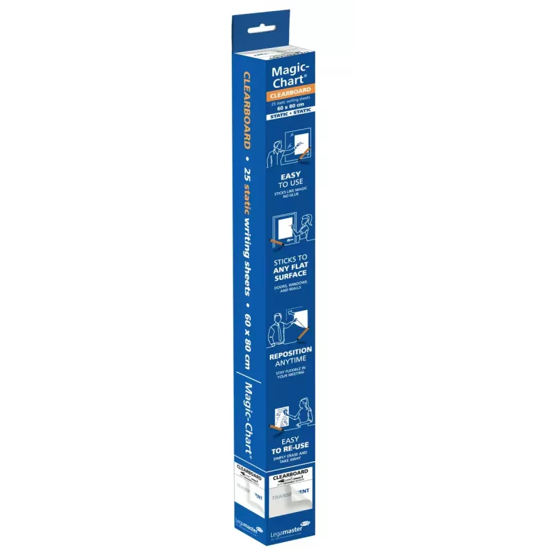 Clearboard-kalvo Legamaster Magic-Chart 60x80cm