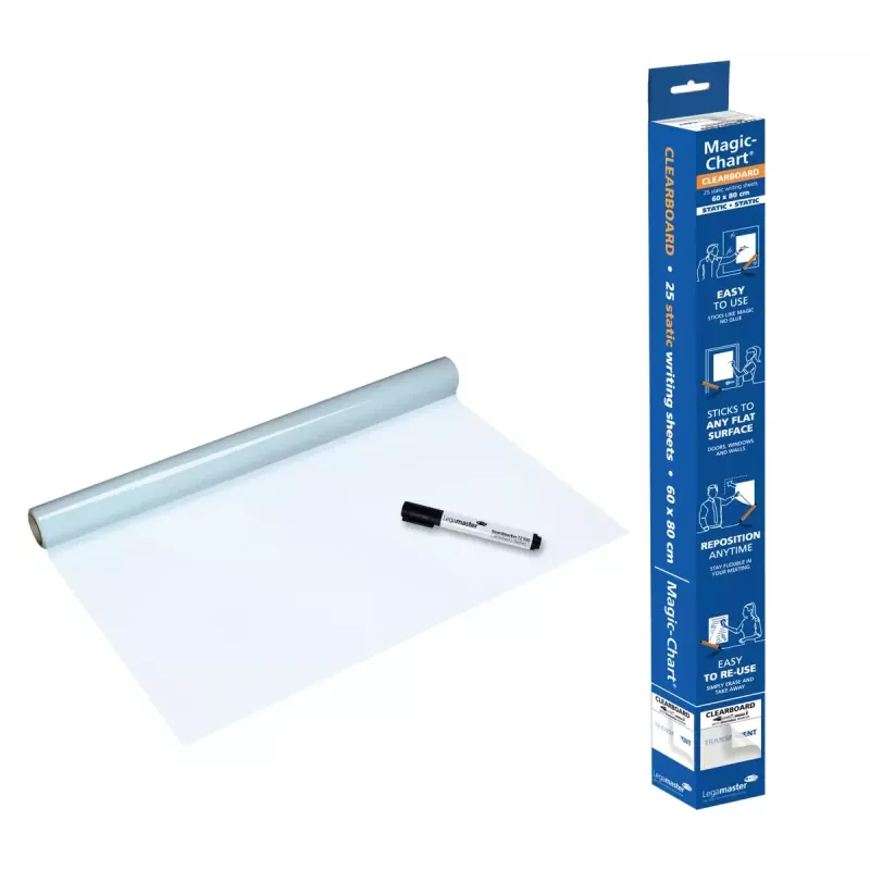 Clearboard-kalvo Legamaster Magic-Chart 60x80cm