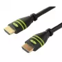 Techly 5m High Speed HDMI-kaapeli Ethernetillä A/A uros/uros musta ICOC HDMI-4-050