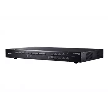 ATEN 7 x 3 esityskytkin, HDMI, metalli, musta, 60 Hz, 1080p, 1920 x 1200 pikseliä