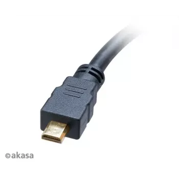 HDMI-kaapeli Akasa AK-CBHD09-25BK