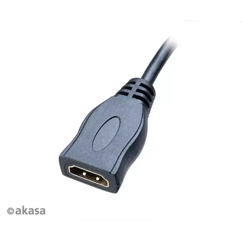 HDMI-kaapeli Akasa AK-CBHD09-25BK