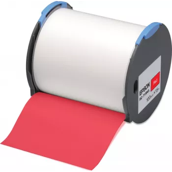Epson RC-T1RNA punainen nauha 100 mm x 15 m tarratulostimelle, punainen, 1 kpl:n pakkaus