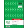 Liikelomake Sigel SD132 A5 pinkki valkoinen keltainen 150 arkkia
