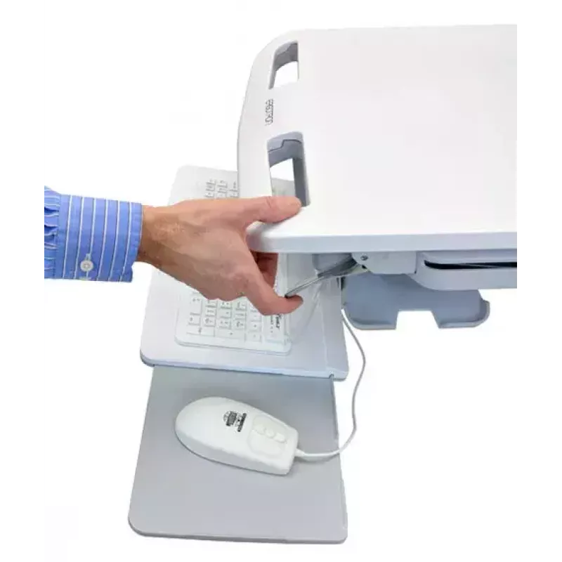 Multimediavaunu Ergotron StyleView alumiini harmaa valkoinen