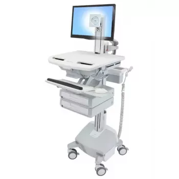 Multimediavaunu Ergotron StyleView alumiini harmaa valkoinen