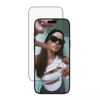Näytönsuoja PanzerGlass SAFE. iPhone 17 Pro Max - ultralaajakulma-PET-kalvo mustalla kehyksellä, EasyAligner, naarmuuntumaton ja iskunkestävä