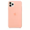 Silikonikotelo Apple iPhone 11 Pro Max Grapefruit -kuori