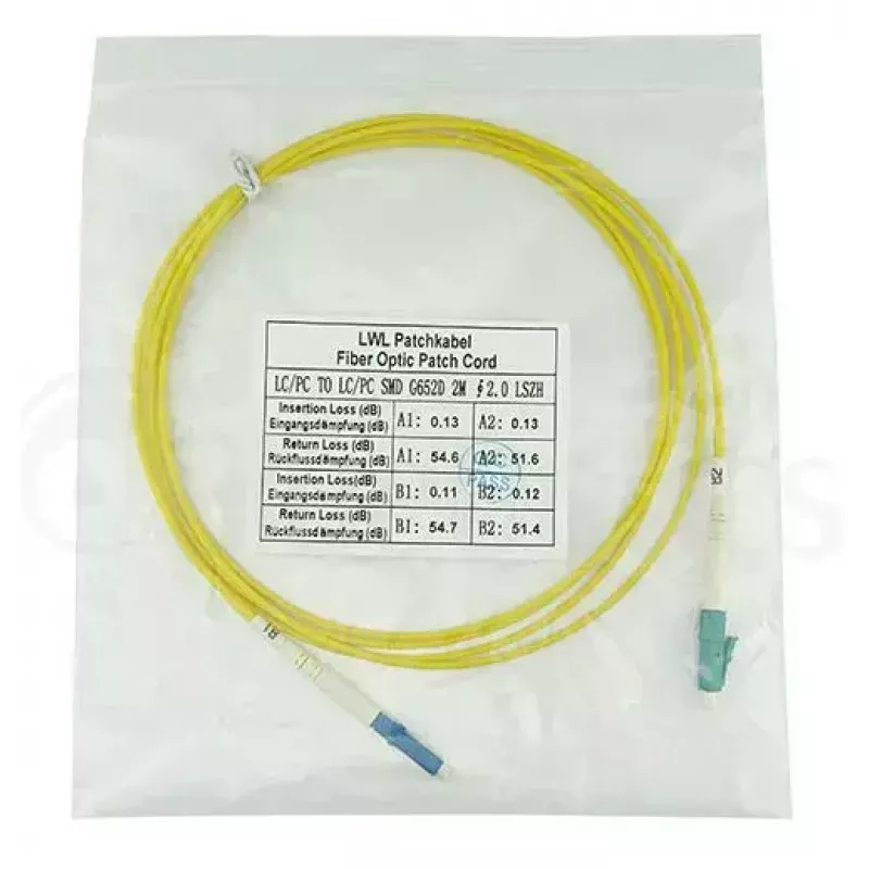 BlueOptics SFP2121BU3MS InfiniBand-kuitu-kaapeli 3 m LC keltainen