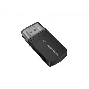 Conceptronic BIAN06B SD TF/MicroSD 4.0 -kortinlukija, UHS-II, USB 3.0, 5 Gbit/s