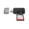 Conceptronic BIAN06B SD TF/MicroSD 4.0 -kortinlukija, UHS-II, USB 3.0, 5 Gbit/s