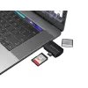 Conceptronic BIAN06B SD TF/MicroSD 4.0 -kortinlukija, UHS-II, USB 3.0, 5 Gbit/s