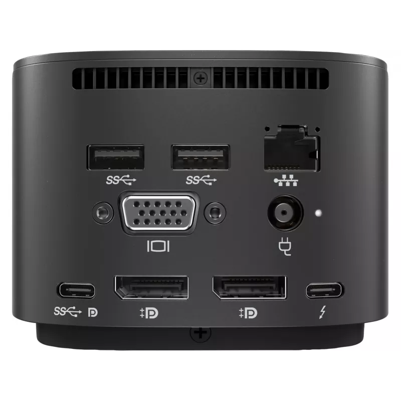 HP Thunderbolt Dock G2 yhdistelmäkaapelilla johdollinen musta