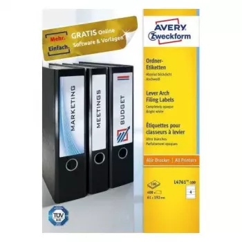 Itseliimautuva tarra Avery L4761-100 pyöristetty suorakaide