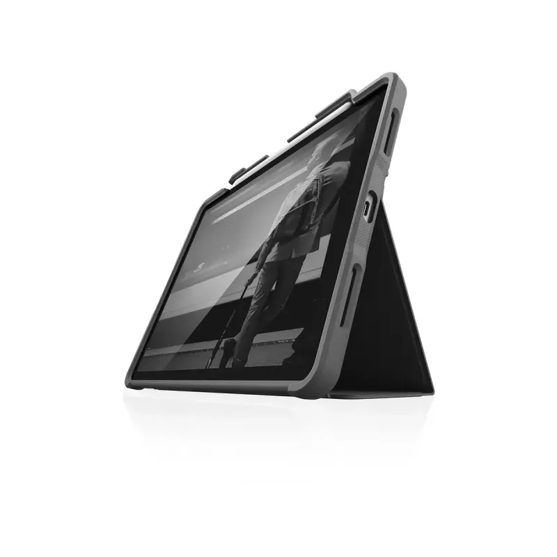 Folio-kotelo STM Dux Plus iPad Air 4. sukupolvi 27,7 cm musta