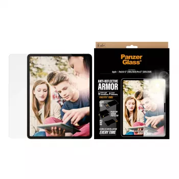 PanzerGlass ® Anti-Reflective Armor näytönsuojakalvo iPad Air 13 tuuman (2024–2026) | Pro 13 tuuman (2024–2025) | Ultra-Wide Fit Fastfit-työkalulla