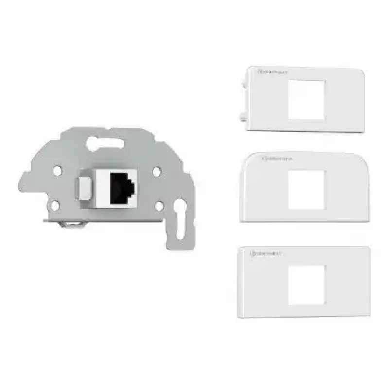 Liitäntärasia RJ-45 Kindermann 7456000523 harmaa valkoinen