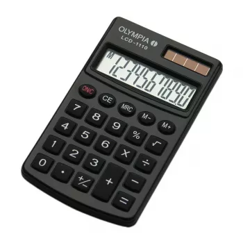 Peruslaskin Olympia LCD 1110 Pocket musta