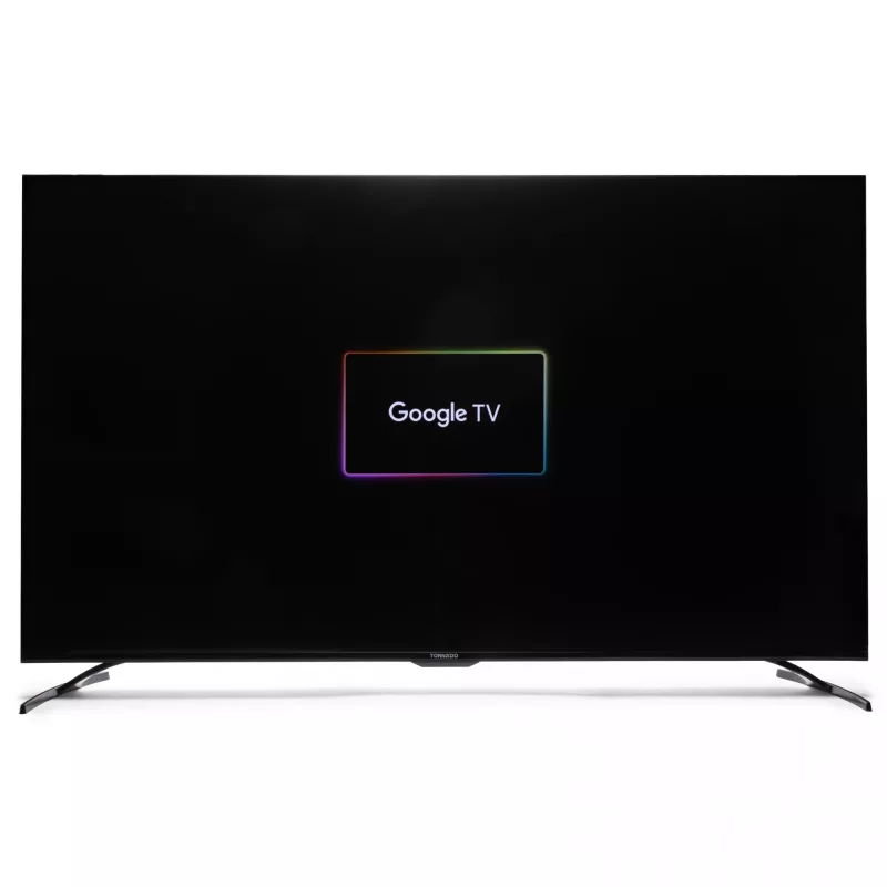 TORNADO 55UA3400X | 55” kehyksetön 4K UHD Google TV HDR10:llä ja HLG:llä