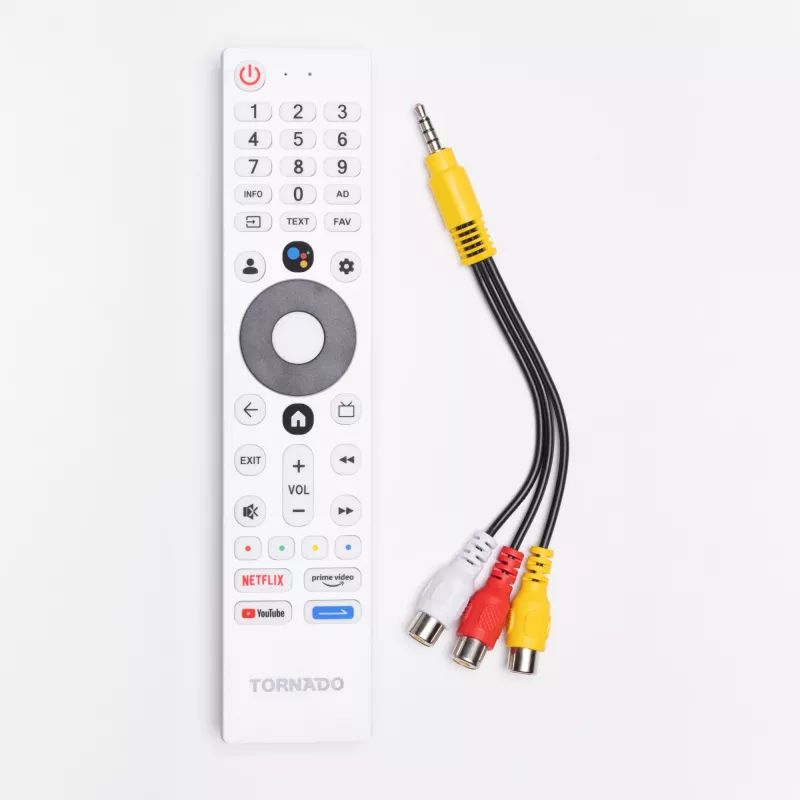TORNADO 55UA3400X | 55” kehyksetön 4K UHD Google TV HDR10:llä ja HLG:llä