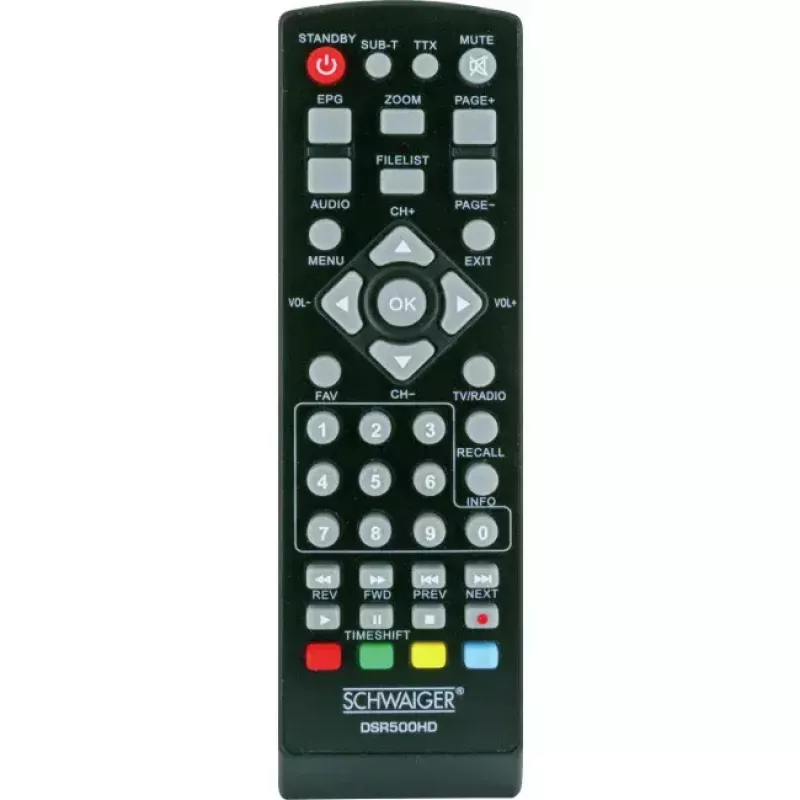 Digiboksi Schwaiger DSR500HD kaapeli Full HD musta