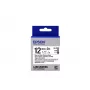 Epson tarrakasetti kuumuudenkestävä LK-4WBH musta/valkoinen 12 mm (2 m)