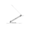 Conceptronic DONN27G, kannettavan tietokoneen teline, hopea, alumiini, 360°, USB 3.2 Gen 1 (3.1 Gen 1) Type-C, 5000 Mbit/s