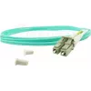 BlueOptics LC-SC multimode OM3 duplex -kuitukaapeli, LC-UPC/SC-UPC, 10 m, beige (yhteensopiva Corning 055702T512000010M kanssa)