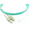 BlueOptics LC-SC multimode OM3 duplex -kuitukaapeli, LC-UPC/SC-UPC, 10 m, beige (yhteensopiva Corning 055702T512000010M kanssa)