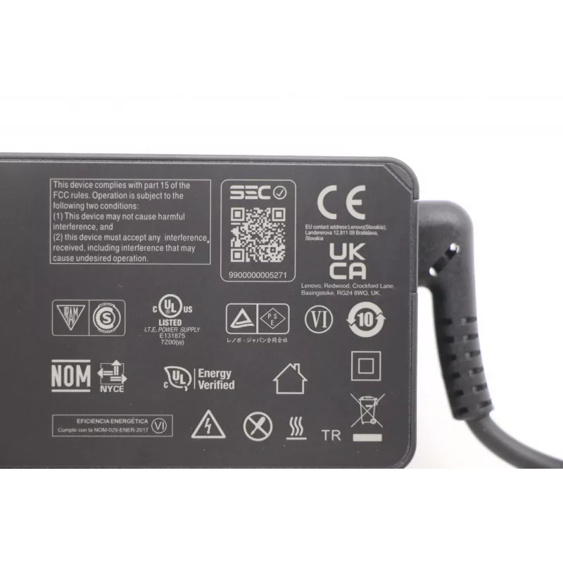 Lenovo 5A10W86295 virtalähde sisäkäyttöön 65 W musta