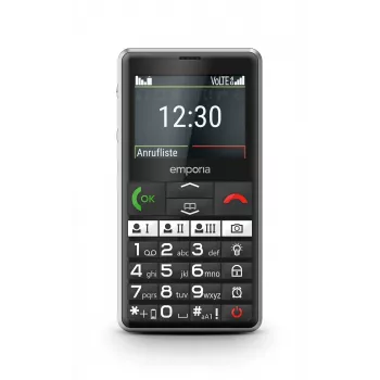 Emporia emporiaPURE-LTE 5,87 cm (2,31 tuumaa) 107 g musta senioripuhelin