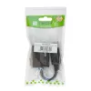 Techly DisplayPort DP - VGA-sovitin M F IADAP DSP-250, 0,07 m, DisplayPort, 2 x VGA (D-Sub), uros, naaras, 1920 x 1200 pikseliä