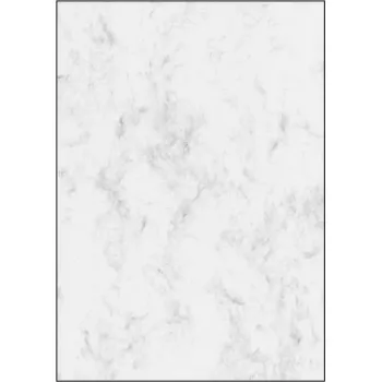Marmoripaperi Sigel DP371 100 arkkia harmaa valkoinen 90 g/m²