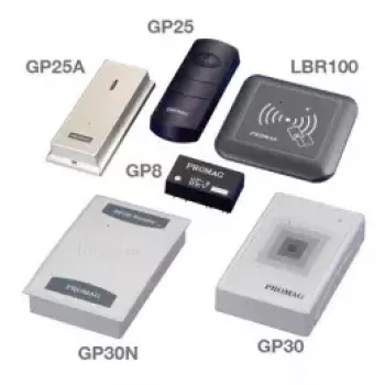 RFID-lukija Promag GP20 125 kHz EM4102 — 125 kHz EM4102 lähestymislukija, sarjaliitäntä