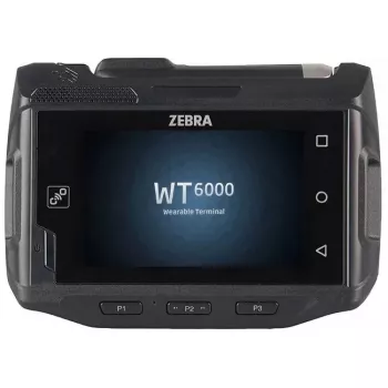 Zebra WT6000 käsikäyttöinen mobiilitietokone 8,13 cm (3,2 tuumaa) 800 x 480 pikseliä kosketusnäyttö 245 g musta