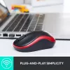 Hiiri Logitech M185 Swift Wireless harmaa