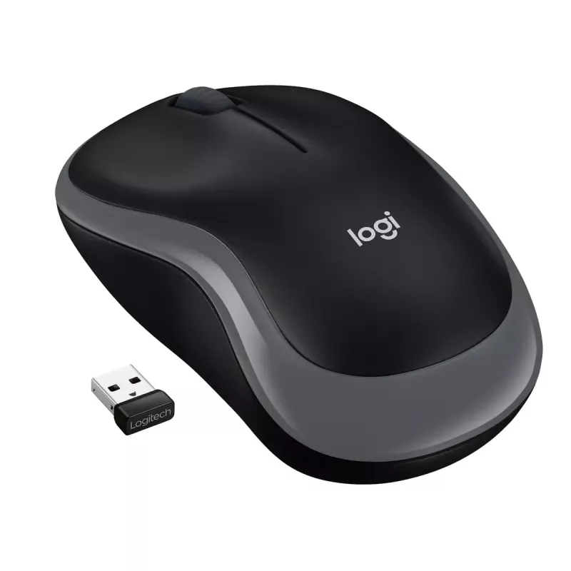 Hiiri Logitech M185 Swift Wireless harmaa